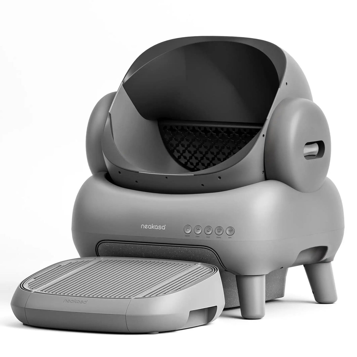 Open-Top Self Cleaning Cat Litter Box